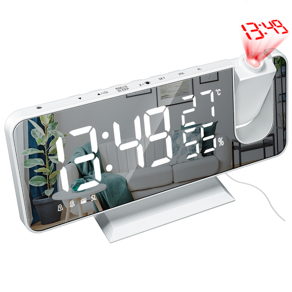 Thermometer Digital - Cyfrowy zegar z funkcją termometru i