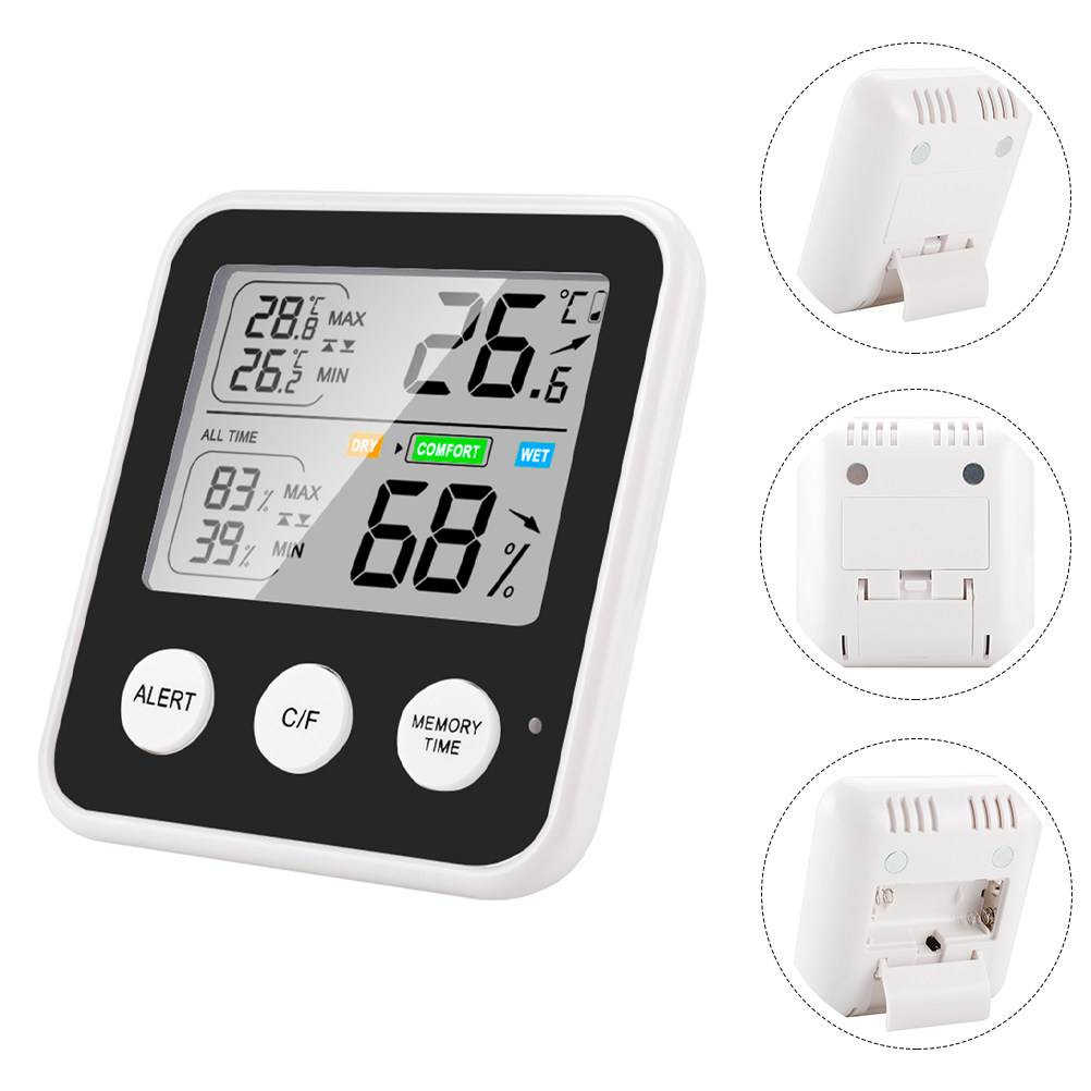 Thermometer Digital - Cyfrowy higrometr i termometr do użytku