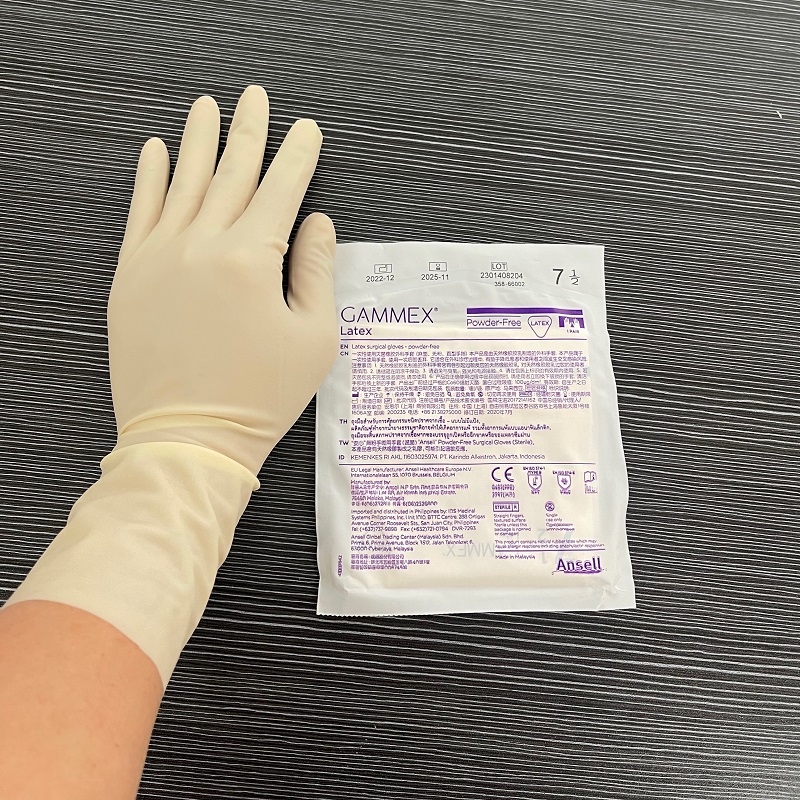 Medical Gloves - Rękawice Ansell Gammex lateksowe (1 para)