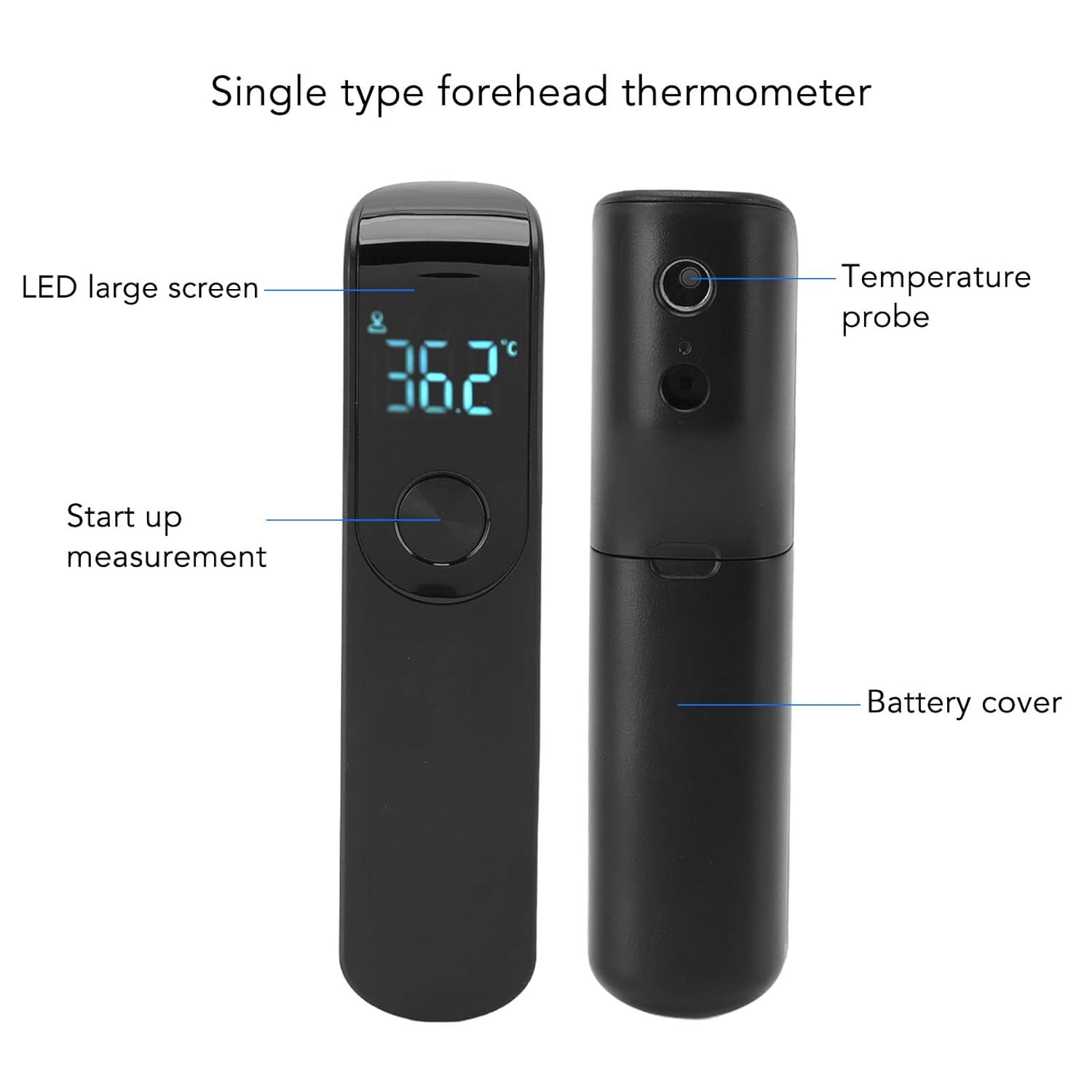 Termometr na podczerwień IDEAB – Pulse Oximeter recenzja i cena