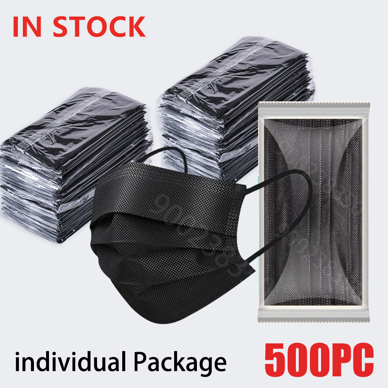 50-500 sztuk, czarne, jednoraz – Surgical Mask recenzja i cena