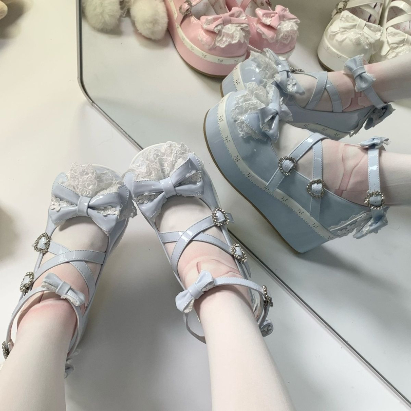 Japońskie buty Kawaii Lolita d – Bandage recenzja i cena