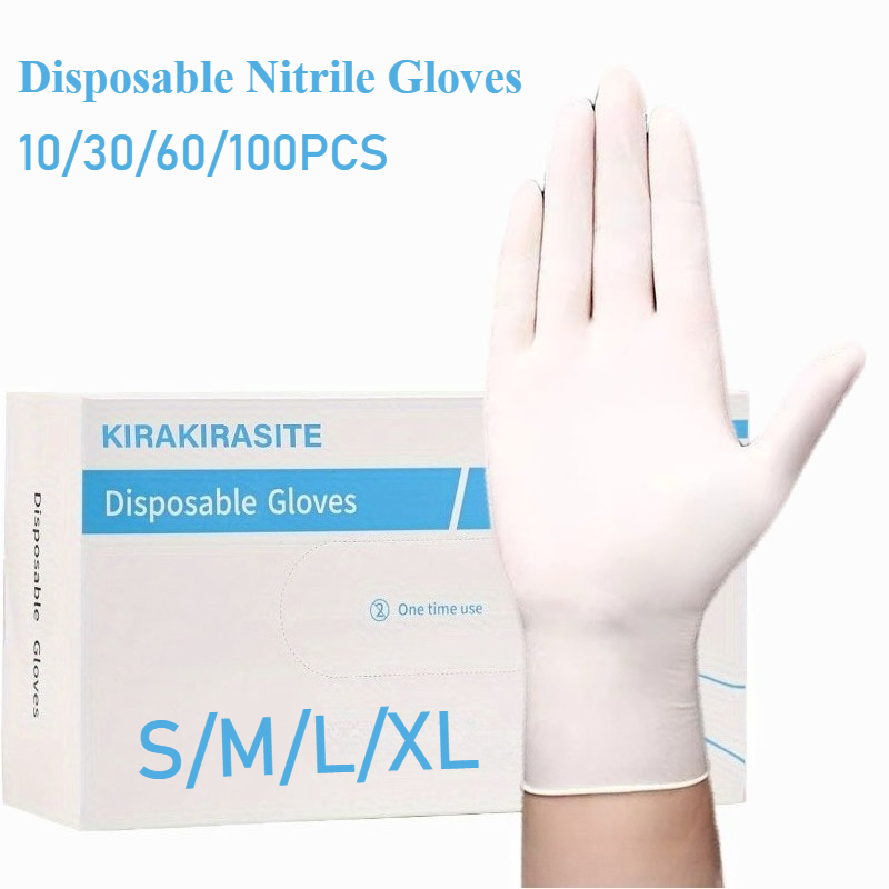 Białe nitrylowe rękawiczki jed – Medical Gloves recenzja i cena